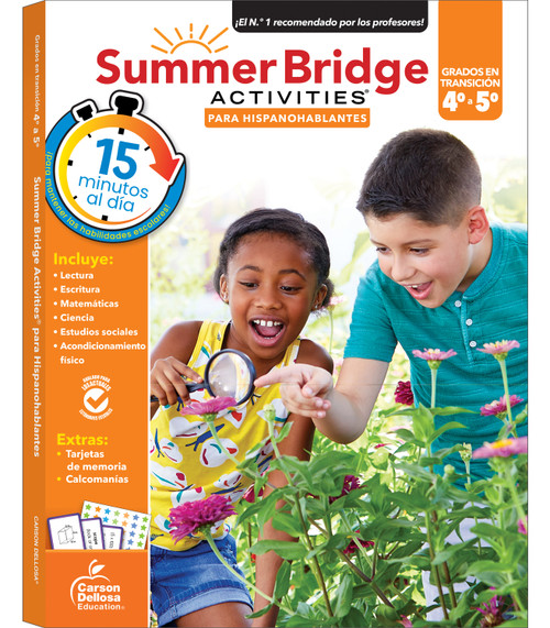 Summer Bridge Activities Spanish 4-5, Grades 4 - 5 by Summer Bridge Activities, Carson Dellosa Education, 9781483865317
