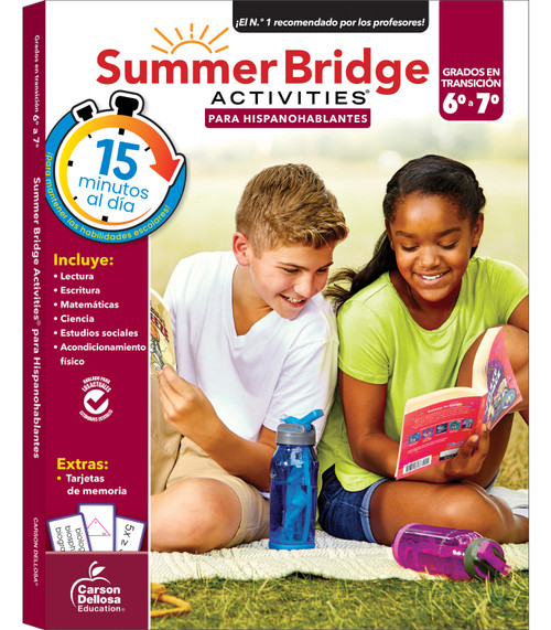 Summer Bridge Activities Spanish 6-7, Grades 6 - 7 by Summer Bridge Activities, Carson Dellosa Education, 9781483865331