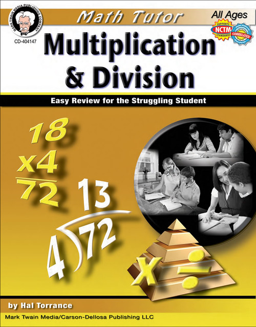 Math Tutor: Multiplication and Division, Ages 9 - 14 (Easy Review for the Struggling Student) by Harold Torrance, 9781580375764