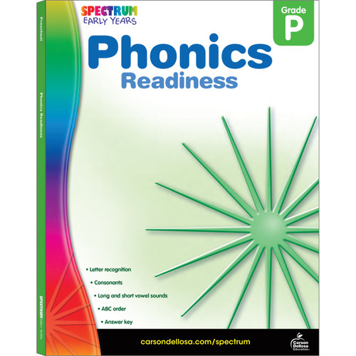 Phonics Readiness, Grade PK by Spectrum, 9781609962043