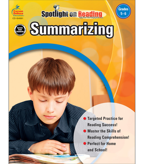 Summarizing, Grades 5 - 6 by Frank Schaffer Publications, 9781609964979