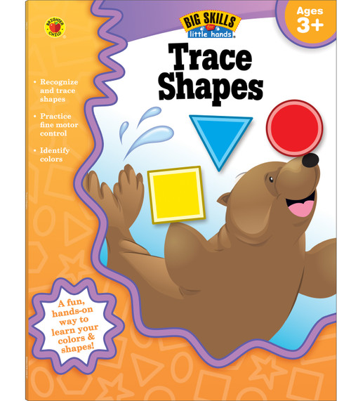 Trace Shapes, Ages 3 - 5 by Brighter Child, Carson Dellosa Education, 9781620574522