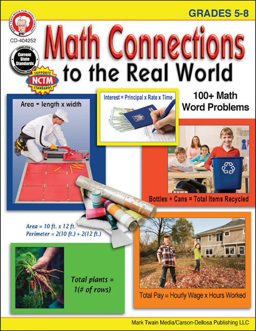 Math Connections to the Real World, Grades 5 - 8 by Linda Armstrong, 9781622235971