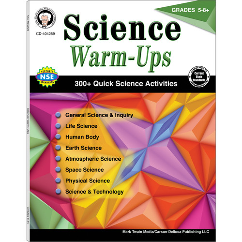 Science Warm-Ups, Grades 5 - 8 by Linda Armstrong, Schyrlet  Cameron, Carolyn  Craig, Gary Raham, 9781622236381