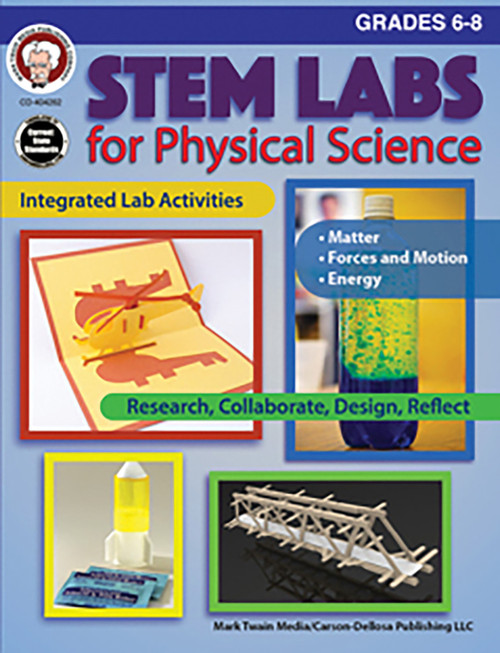 STEM Labs for Physical Science, Grades 6 - 8 by Schyrlet Cameron, Carolyn Craig, 9781622236411
