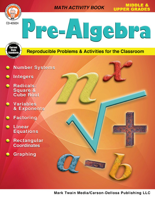 Pre-Algebra, Grades 5 - 12 by Myrl Shireman, 9781622237029
