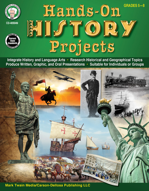 Hands-On History Projects Resource Book, Grades 5 - 8 by Joyce Stulgis Blalok, 9781622238170