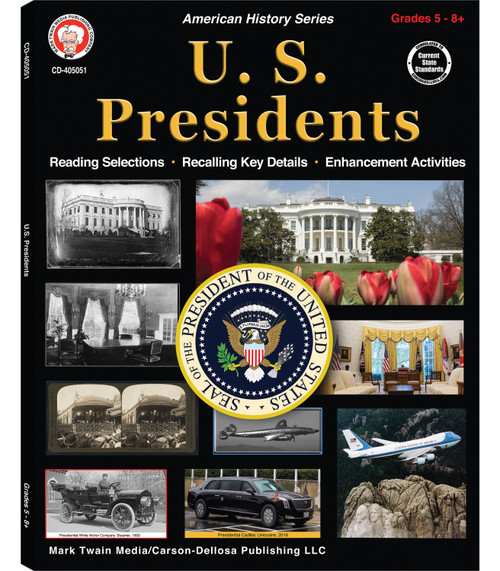 U.S. Presidents Workbook, Grades 5 - 12 by George R. Lee, 9781622238194