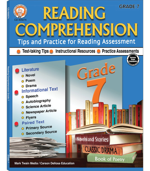 Reading Comprehension, Grade 7 - 9781622238668 by Schyrlet Cameron, Suzanne Myers, 9781622238668