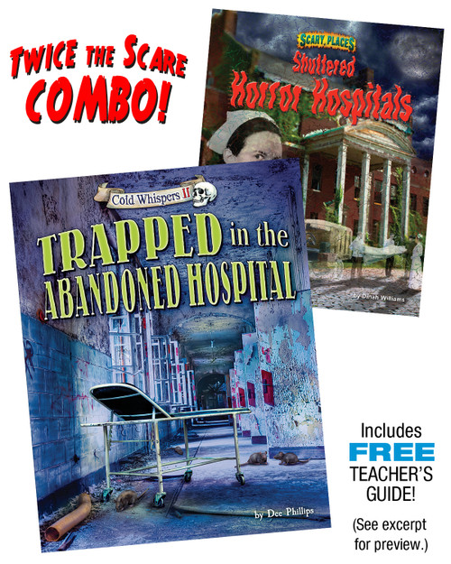 Trapped in the Abandoned Hospital/Shuttered Horror Hospitals Combo - 9781642809114 by , 9781642809114