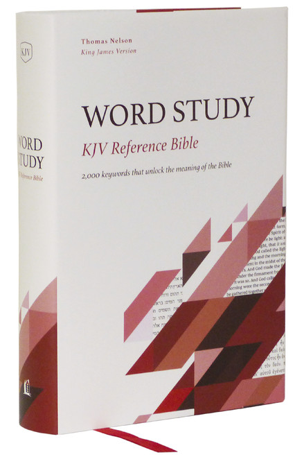 KJV, Word Study Reference Bible, Hardcover, Red Letter, Thumb Indexed, Comfort Print (2,000 Keywords that Unlock the Meaning of the Bible) by Thomas Nelson, 9780785294900