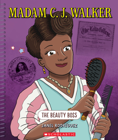 Madam C. J. Walker: The Beauty Boss (Bright Minds) - 9781338865325 by Janel Rodriguez, Subi Bosa, 9781338865325
