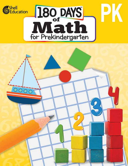 180 Days™: Math for Prekindergarten (Practice, Assess, Diagnose) by Darcy Mellinger, 9781087652030