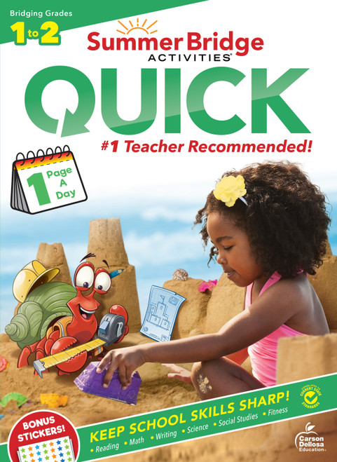 Summer Bridge Activities® Quick, Grades 1 - 2 by Summer Bridge Activities, Carson Dellosa Education, 9781483862798