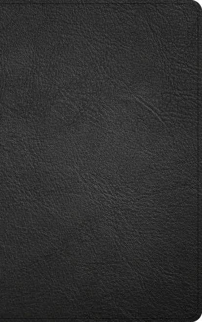 KJV Single-Column Personal Size Bible, Black Genuine Leather by Holman Bible Publishers, 9781087730493