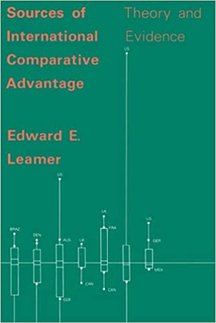 Sources of International Comparative Advantage (Theory and Evidence) by Edward E. Leamer, 9780262620512