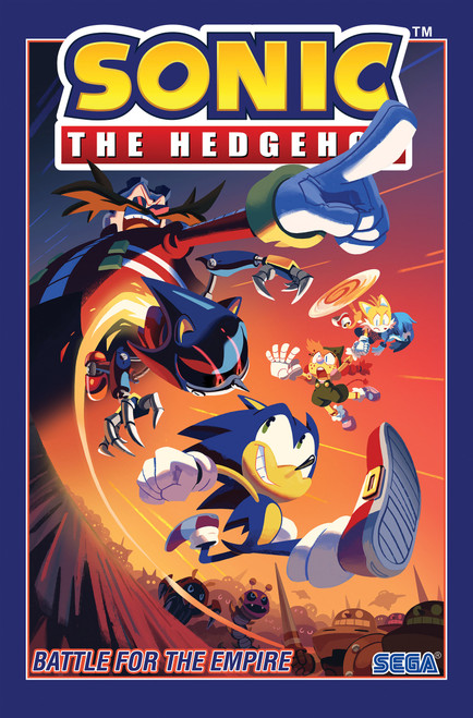 Sonic The Hedgehog, Vol. 13: Battle for the Empire by Ian Flynn, Adam Bryce Thomas, 9781684059539