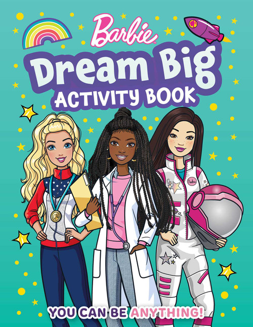 Barbie Dream Big Activity Book by Mattel, 9781499813319
