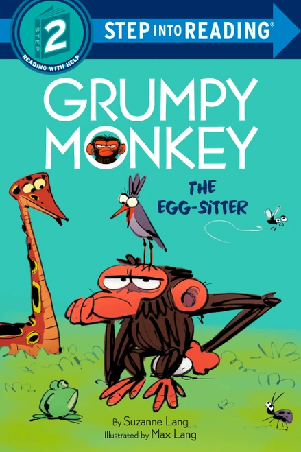 Grumpy Monkey The Egg-Sitter (Step into Reading) by Suzanne Lang, Max Lang, 9780593434642