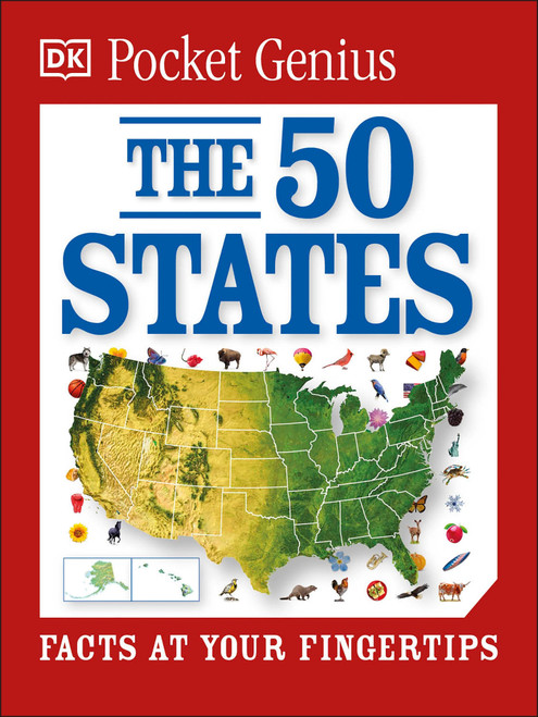 Pocket Genius The 50 States (Facts at Your Fingertips) (Miniature Edition) by DK, 9780744064193