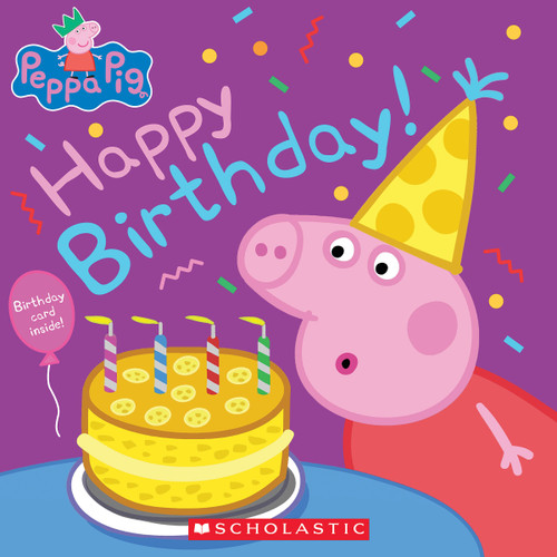Happy Birthday! (Peppa Pig) - 9781338891928 by Annie Auerbach, EOne, 9781338891928