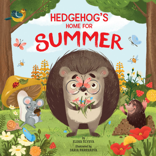 Hedgehog Summer Paperback Book by Elena Ulyeva, Clever Publishing, Daria Parkhaeva, 9781956560329