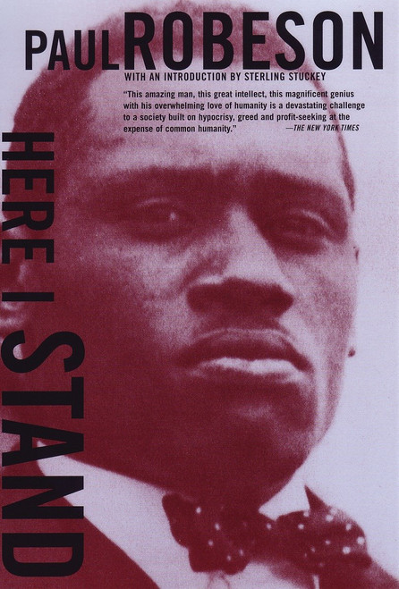 Here I Stand by Paul Robeson, 9780807064450