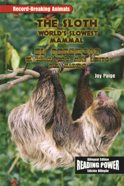 The Sloth / El perezoso (The World's Slowest Mammal / El mamífero más lento del mundo) by Joy Paige, 9780823968930