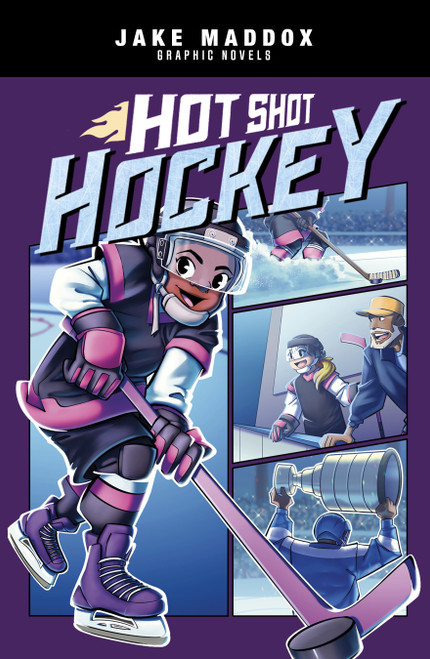 Hot Shot Hockey by Jake Maddox, Eduardo Garcia, Berenice Muñiz, 9781666341355