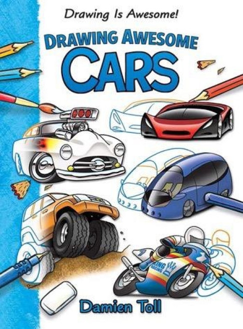 Drawing Awesome Cars - 9781477754719 by Damien Toll