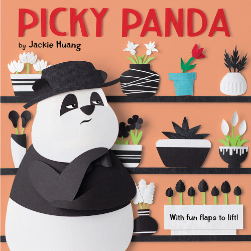 Picky Panda (With Fun Flaps to Lift) by Jackie Huang, 9781419762796