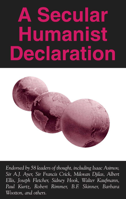 Secular Humanist Declaration by Paul Kurtz, 9780879751494