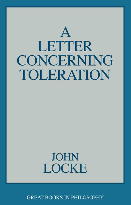 Letter Concerning Toleration by John Locke, 9780879755980
