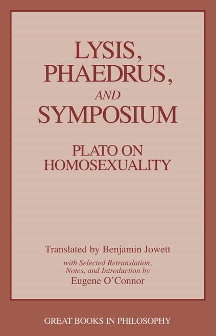 Lysis, Phaedrus, and Symposium by Plato, Benjamin Jowett, 9780879756321