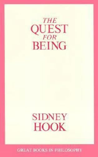 Quest for Being by Sidney Hook, 9780879757007
