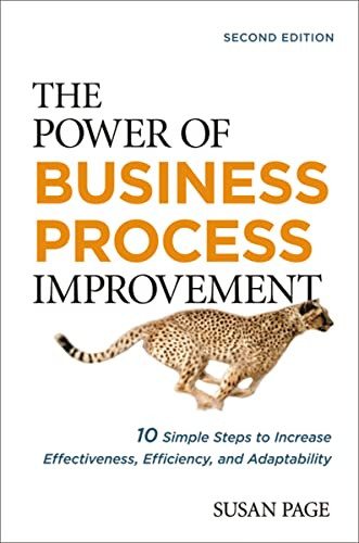 The Power of Business Process Improvement (10 Simple Steps to Increase Effectiveness, Efficiency, and Adaptability) by Susan Page, 9781400242597