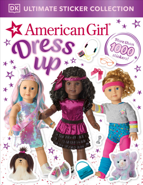 American Girl Dress Up Ultimate Sticker Collection by DK, 9780744073775