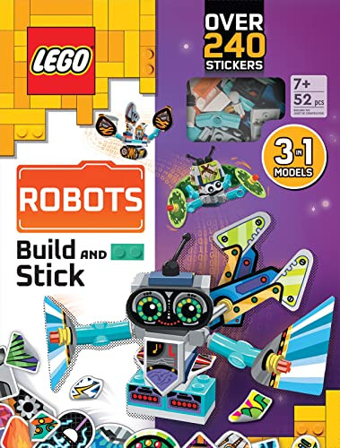 LEGO® Books. Build and Stick: Robots by AMEET Sp. z o.o., 9781728272757