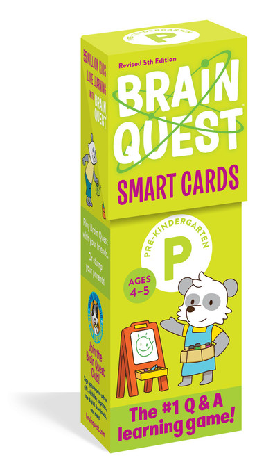 Brain Quest Pre-Kindergarten Smart Cards Revised 5th Edition by Workman Publishing, Chris Welles Feder, Susan Bishay, 9781523517244