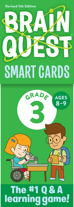 Brain Quest 3rd Grade Smart Cards Revised 5th Edition by Workman Publishing, Chris Welles Feder, Susan Bishay, 9781523517282