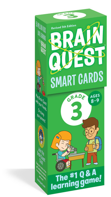 Brain Quest 3rd Grade Smart Cards Revised 5th Edition by Workman Publishing, Chris Welles Feder, Susan Bishay, 9781523517282