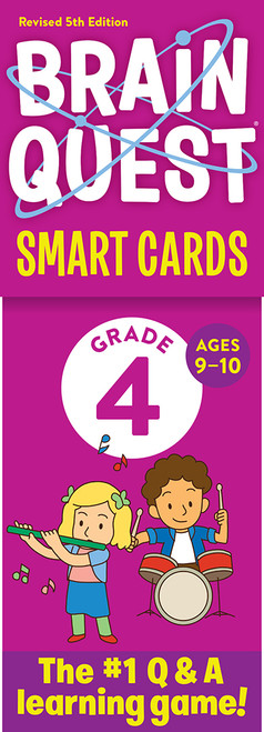 Brain Quest 4th Grade Smart Cards Revised 5th Edition by Workman Publishing, Chris Welles Feder, Susan Bishay, 9781523517299