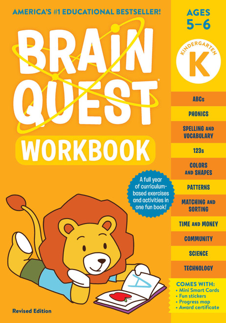 Brain Quest Workbook: Kindergarten Revised Edition by Workman Publishing, Lisa Trumbauer, 9781523517343