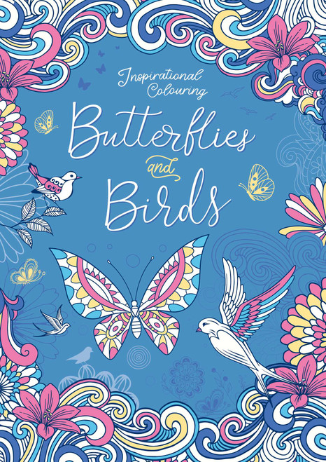 Butterflies and Birds (Inspriational Coloring Book for Adults) by IglooBooks, Lizzie Preston, 9781839036958