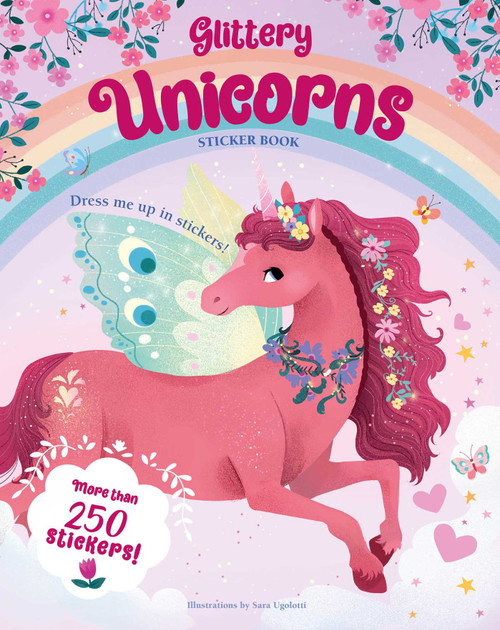 Glittery Unicorns Sticker Book by SARA UGOLOTTI, 9788854419551