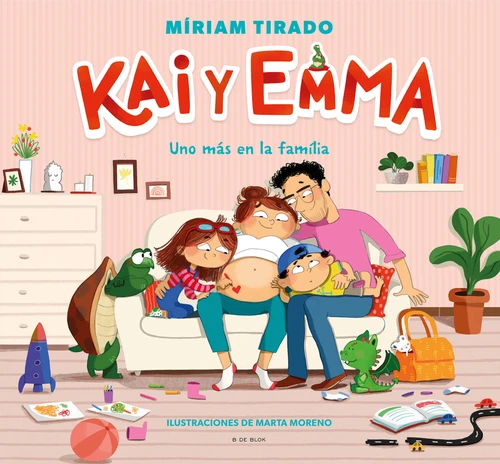 Kai y Emma: Uno más en la familia / Kai and Emma 3: A New Member of the Family (Spanish Edition) by Míriam Tirado, Marta  Moreno, 9788418688348