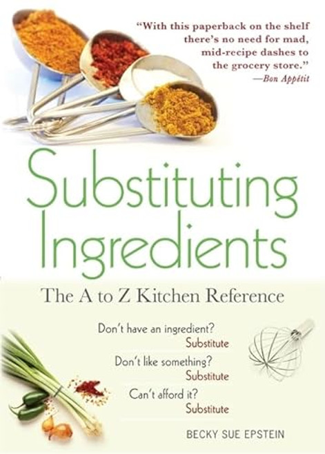 Substituting Ingredients (The A to Z Kitchen Reference) by Becky Sue Epstein, 9781402239243