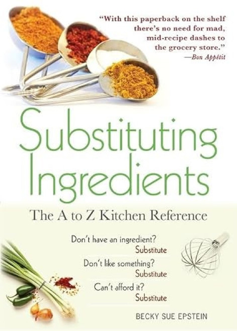 Substituting Ingredients (The A to Z Kitchen Reference) by Becky Sue Epstein, 9781402239243