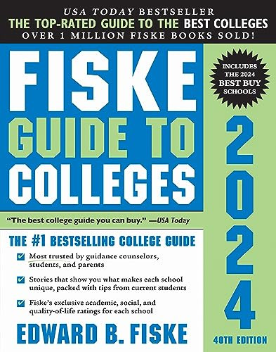 Fiske Guide to Colleges 2024 by Edward B Fiske, 9781728271835