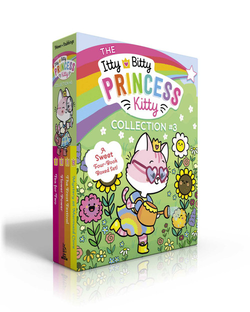 The Itty Bitty Princess Kitty Collection #3 (Boxed Set) (Tea for Two; Flower Power; The Frost Festival; Mystery at Mermaid Cove) by Melody Mews, Ellen Stubbings, 9781665933667